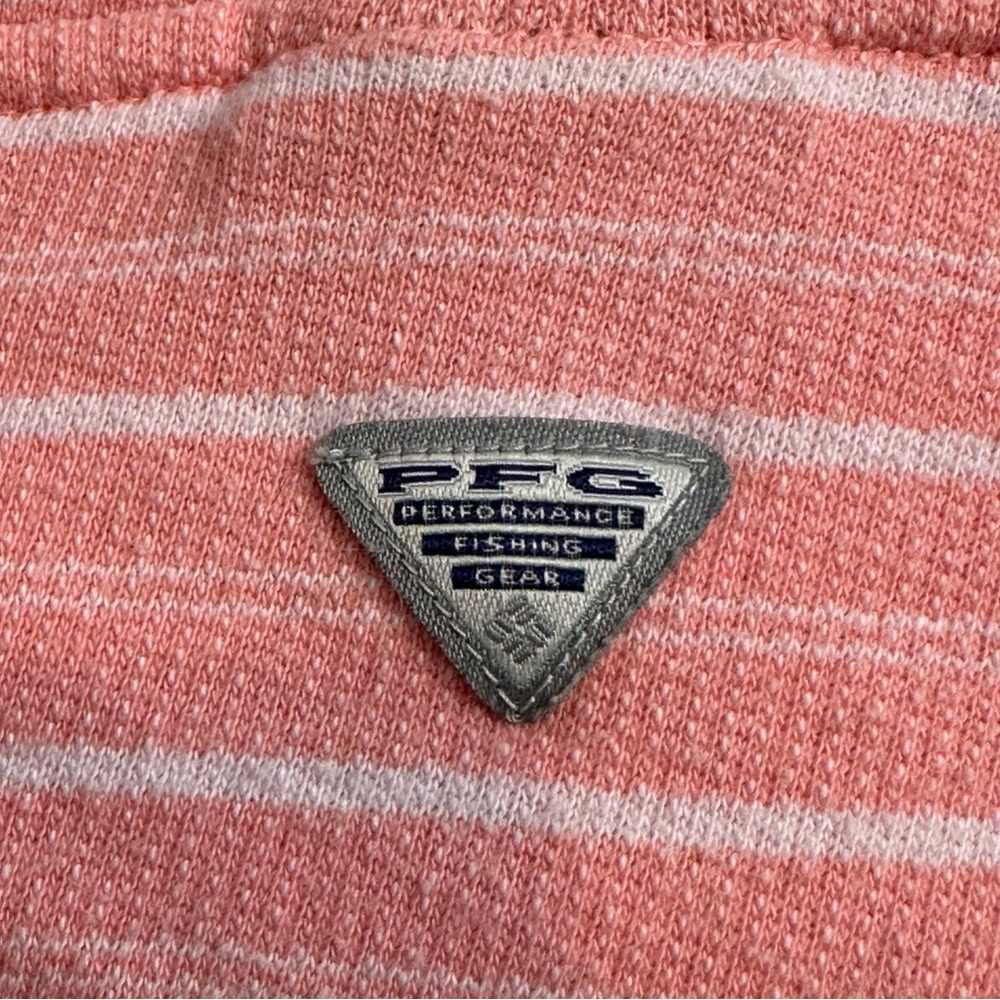 Columbia Pfg Stripe Pullover Drawstring Hoodie Pi… - image 7